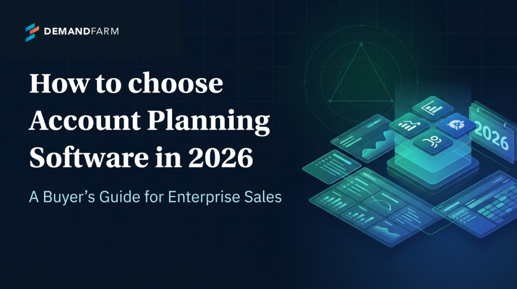 Comparison table of the best account planning software in 2026.